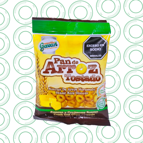 Pan de Arroz Minis 65g