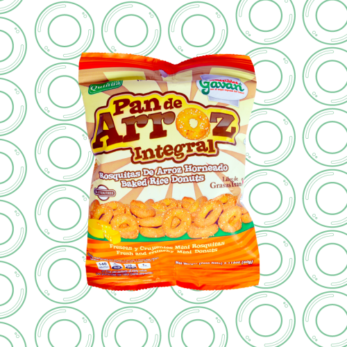 Pan de Arroz Integral 60g